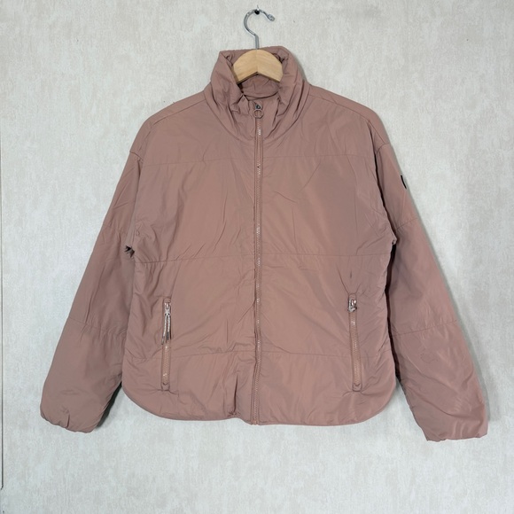 Vuori Women’s Canyon Insulated Jacket Full Zip Primaloft High Neck in Rose M - Picture 2 of 15